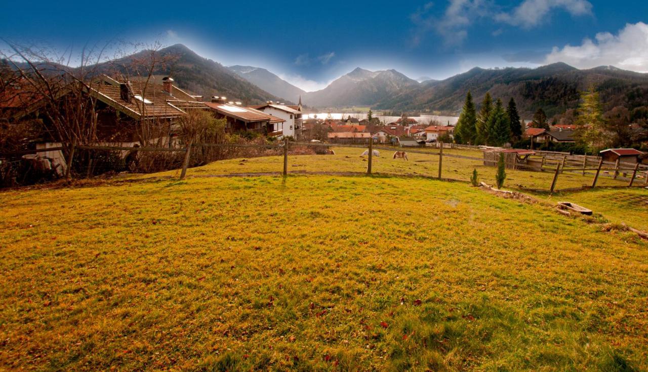 Ruhige Chalets Mit Seeblick In Zentraler Lage Schliersee Exterior foto